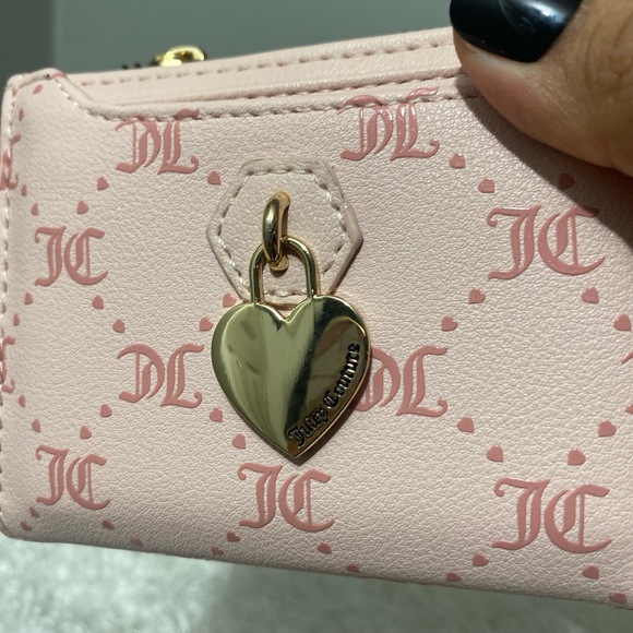 Juicy couture diamond pink clay wallet - Picture 2 of 10